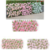 Simulation Fence Leaf Cherry Blossoms Outdoor Wooden Fence Garden Decoration