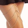 Sexy Crystal Multilayer Thigh Chains for Women and Girls