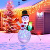 10/ 20 LED Albero di Natale Pupazzo di neve Babbo Natale String Light