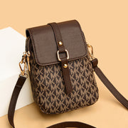 Popular Fashion Womens PU Leather Small Square Bag with Letter