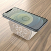 Wireless Charger Bluetooth Speaker LED Smart Digital Clock