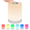 USB Touch Control LED Night Light Multicolor Adjustable Smart Bedside Table Lamp