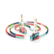 Educational Children's Toys Dominoes Fun Building Blocks Electric Train Toy