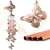 Metal Butterfly Wind Chimes Pendant for Garden Home Decoration