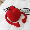 Circle Plush Heart Shape Hug Sofa Pillow Back Cushion Plush Doll