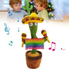 Electronic Funny Plush Dynamic Dancing Singing Cactus Toys