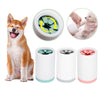 Portable Soft Silicone Cat Dog Dirty Paw Cleaner Cup