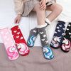 Women's Warm Funny Slipper Socks Autumn Winter Anti-slip Long Socks