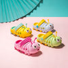 Summer Baby Lightweight Cartoon Non-slip EVA Soft Bottom Hole Shoes