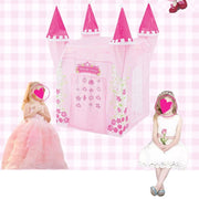 Kids Princess Castle Tent Play Toy Folding Indoor Outdoor Game Playhouse Toys