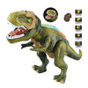 Giocattoli elettronici di dinosauro telecomandati per bambini con suono leggero