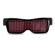Occhiali da festa a LED APP Control Magic Bluetooth Luminous Glasses
