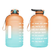 3.78L Gradient Straw Sports Kettle with Times Point for Outdoor Fitness