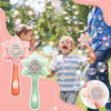 Cute Mini 23 Holes Sunflower Bubble Machine Toy for Kids
