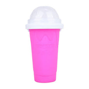 Silicone Quick-frozen Ice Cream Smoothie Maker Squeeze Cup