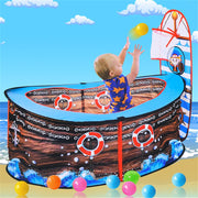 Kids Pirate Ship Marine Play Tent Indoor House Game Toy without Ball