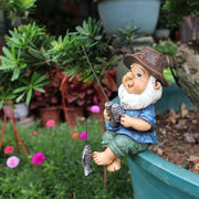 Garden Gnomes Ornaments Outdoor Gardening Dwarf Set Micro Landscape Decoration