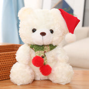 Cute Cartoon Scarf Teddy Bear Christmas Deer Christmas Plush Toy