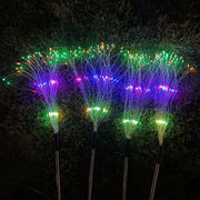 Solar Garden Warm Lighting Simulation Plug Grass Rainproof Firework Light