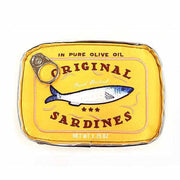 Novelty Retro Canned Sardines Style Portable Cosmetic Bag