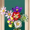 5pcs DIY 3D Flower Toy Puzzle Creative Flower Bouquet Blocks