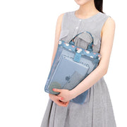 Outdoor Waterproof Clothes Cosmetic Storage Bag Mesh Grid Bag