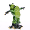 Lovers Frog Resin Miniatures Figurine for Home Garden Decoration