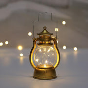 Christmas Retro Electronic Small Oil Lamp Creative Gift Decoration
