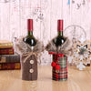 Christmas Santa Claus Outfit Wine Bottle Cover Bag