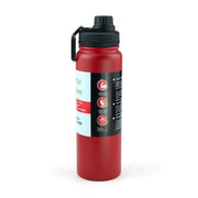 Portable Outdoor Fitness Handle Sports Bottle Double Layer Insulated Kettle