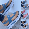 Women Flip Flops Casual Platform Heel Wedge Sandals